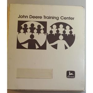 John Deere Training Center Binder Electric and Hydraulic Course 1996